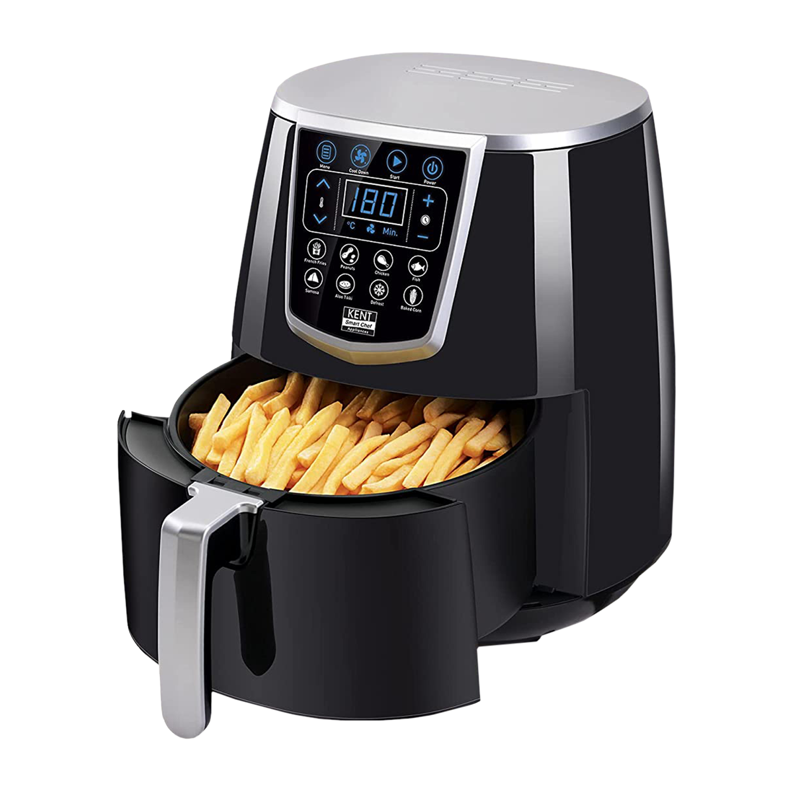 Buy Kent 1.4L 1350 Watt Digital Air Fryer with Rapid Air Technology